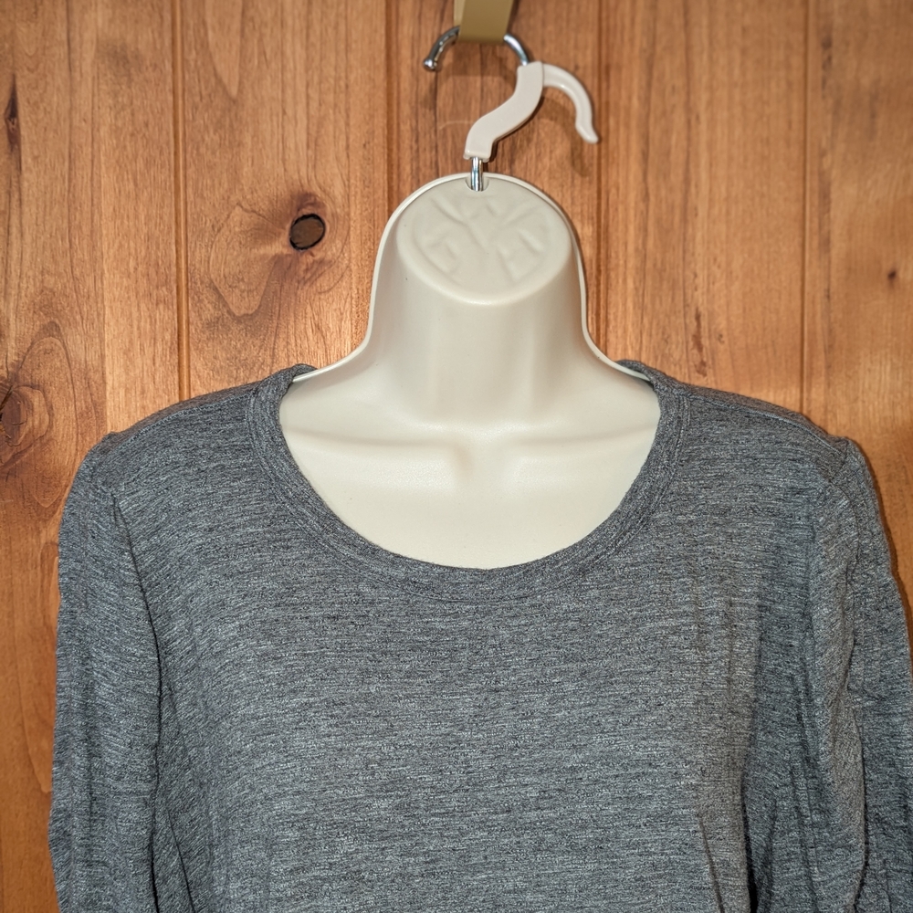 Democracy Charcoal Gray Women's Blouse - Picture 2 of 8
